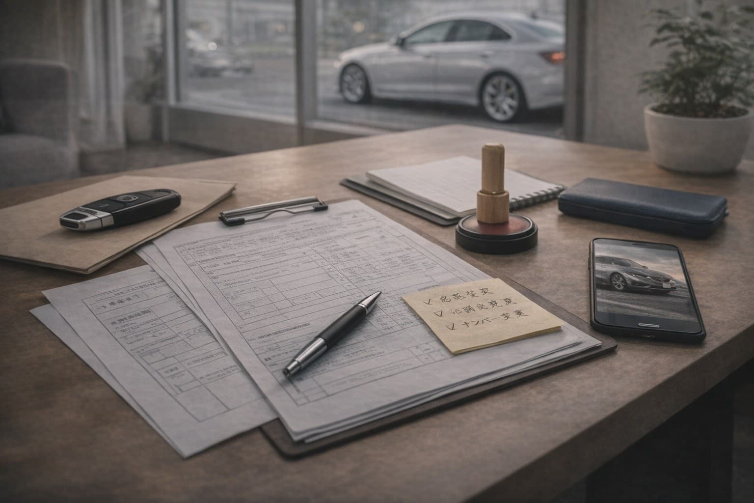 名義変更を後回しにすると何がずれるか。税金より先に信用が傷む。